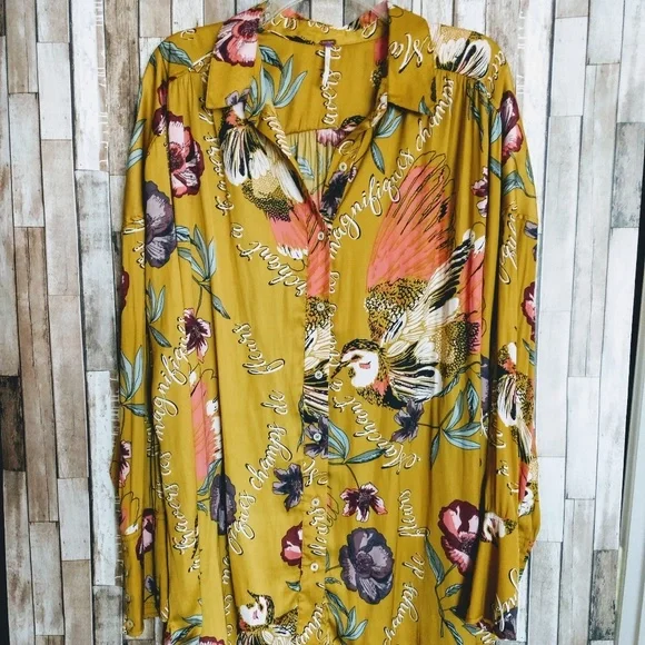 NWOT Free People Silky Nights Top - Picture 7 of 8